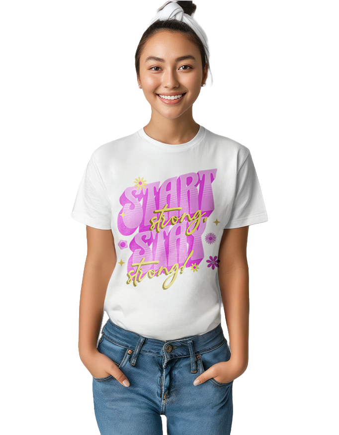 Stay Motivated & Stylish Every Day – The Perfect Women’s T-Shirt That Inspires Confidence!