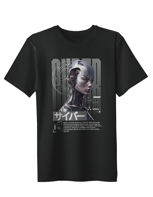 Women’s Cyber T-Shirt – Futuristic Style Meets Everyday Comfort