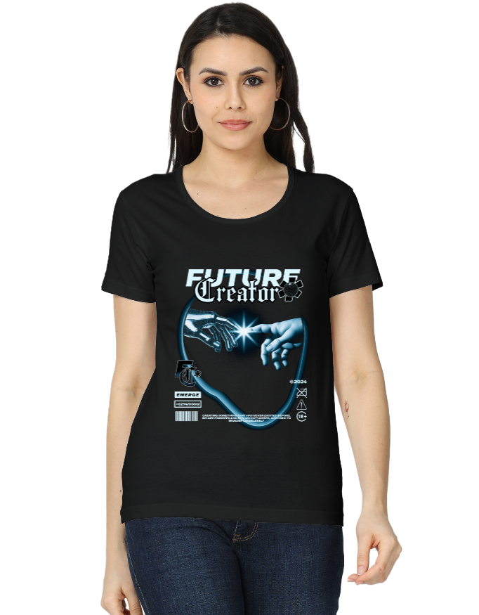 Women's Stay Comfortable, Stay Trendy – The Future Creator Graphic Tee