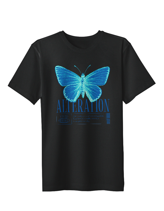 Women's Soft Cotton, Strong Symbol – Alteration Graphic T-Shirt