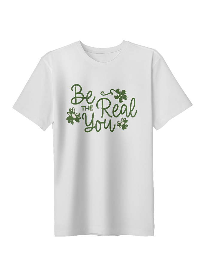 Express your authentic self with the ‘Be The Real You’ Women’s Classic T-Shirt
