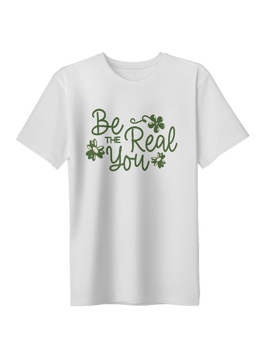 Express your authentic self with the ‘Be The Real You’ Women’s Classic T-Shirt