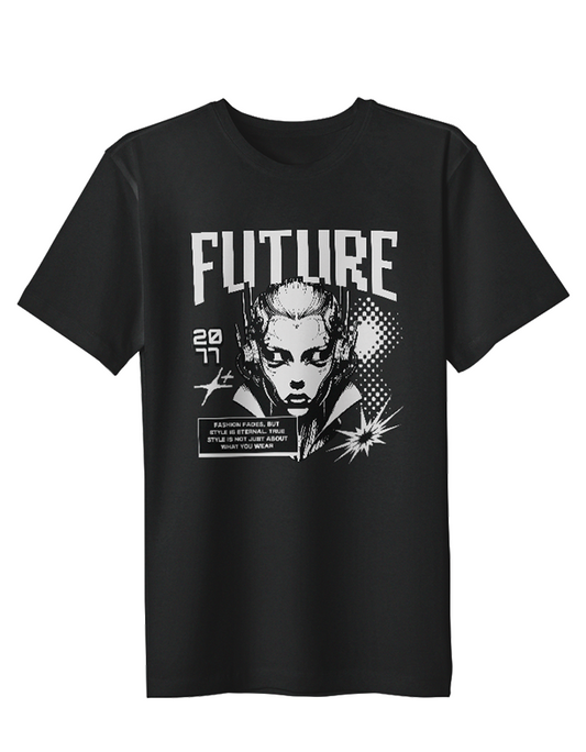 Step Into Tomorrow – Women’s Future Graphic T-Shirt for Bold Street Style