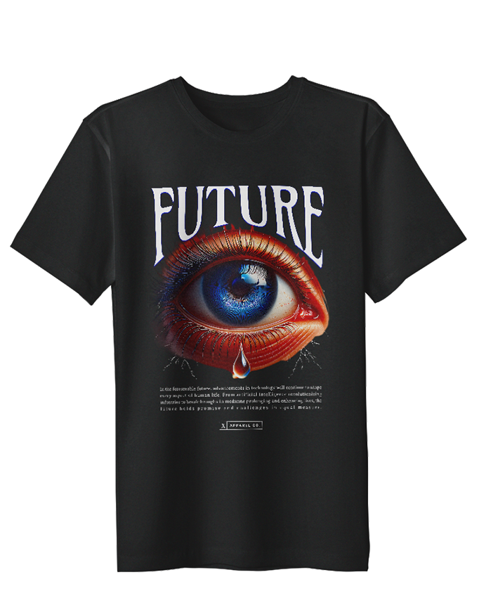 Not Just a Tee, It’s a Vision – Future Eye Graphic for Women